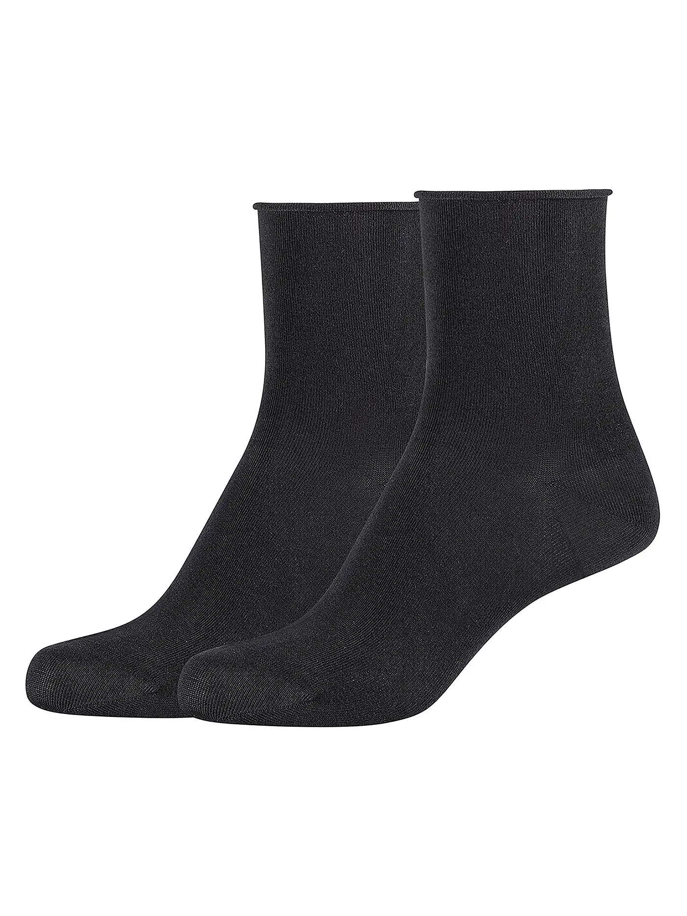 CAMANO | Rollsocken 2er Pkg black | 